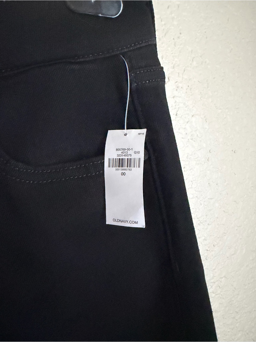 Old Navy Women’s Extra High-Waisted Super Wide-Leg Jeans 00 Black NEW - Picture 5 of 9